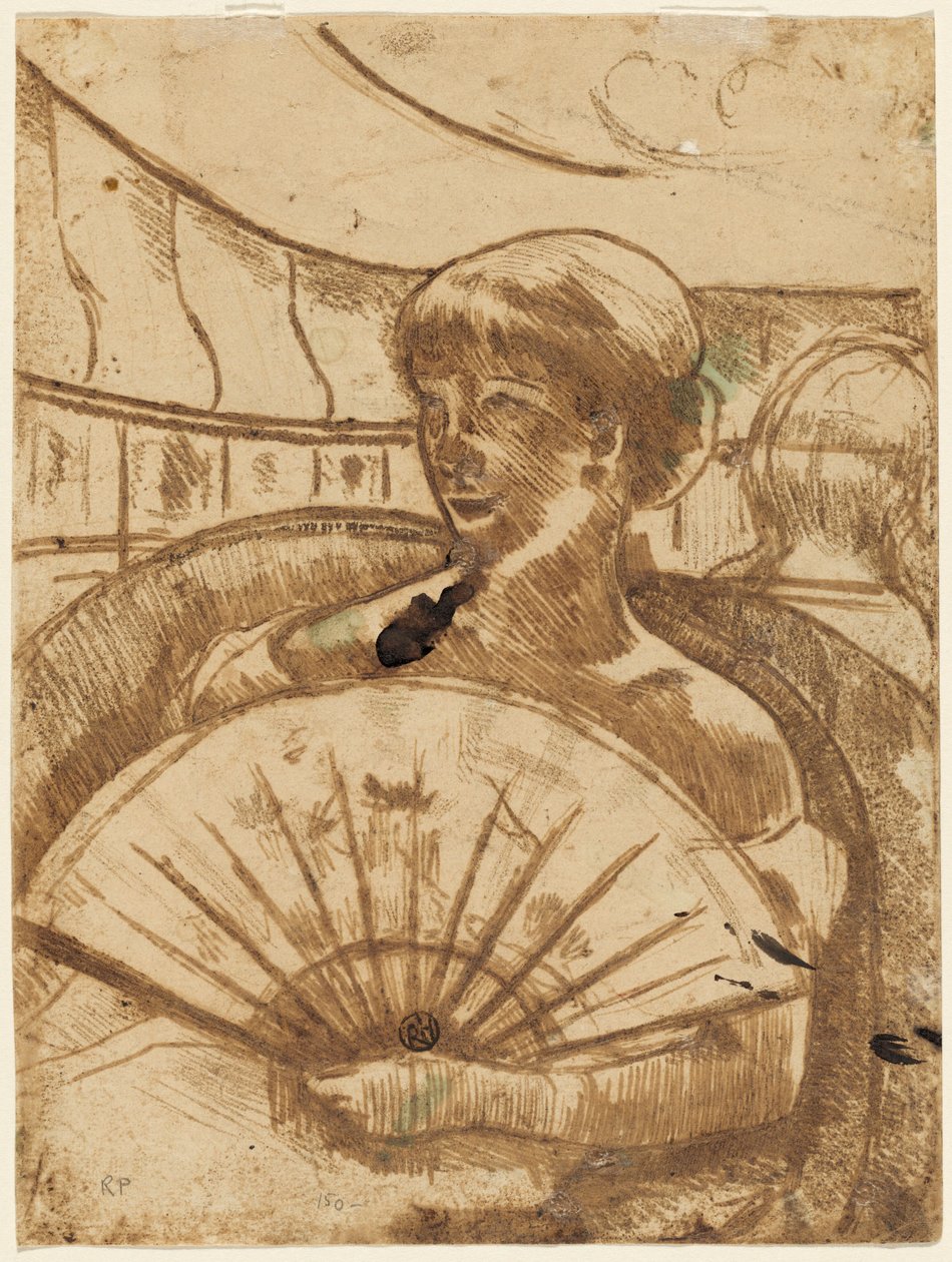 In the Opera Box [verso] od Mary Cassatt