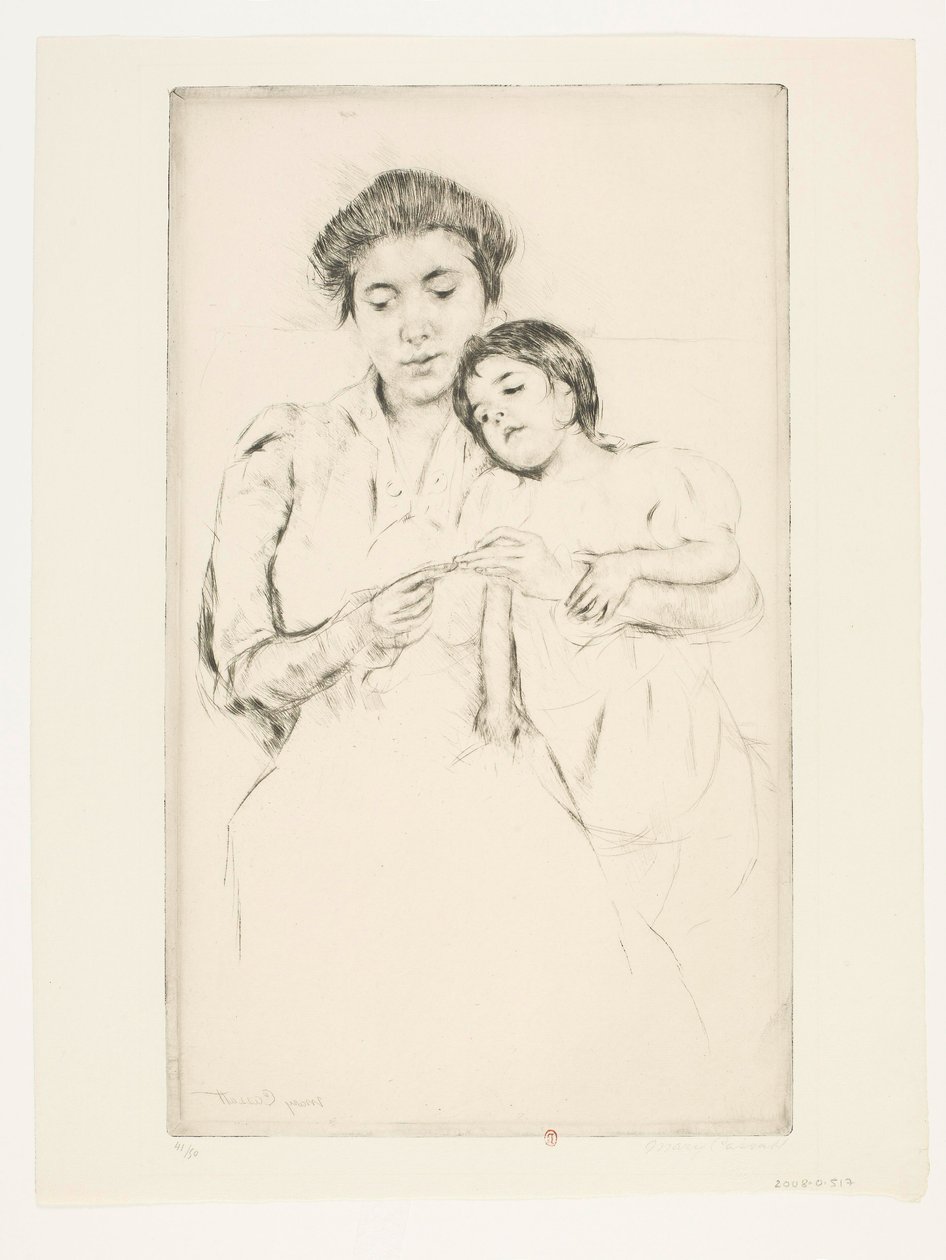 Lekce háčkování od Mary Cassatt