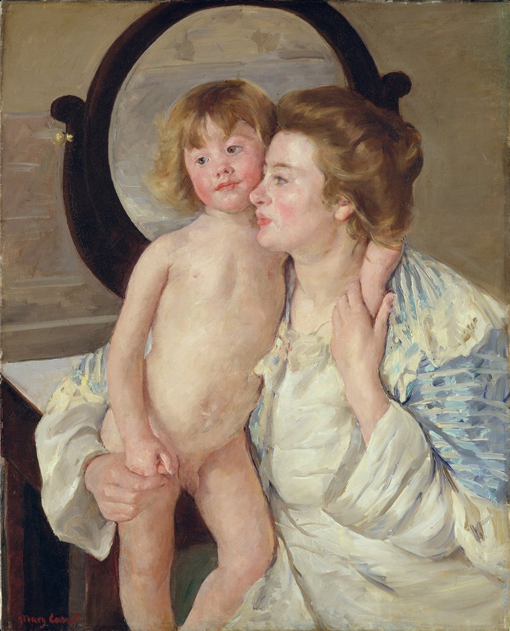 Matka a chlapec, kolem roku 1899 od Mary Cassatt