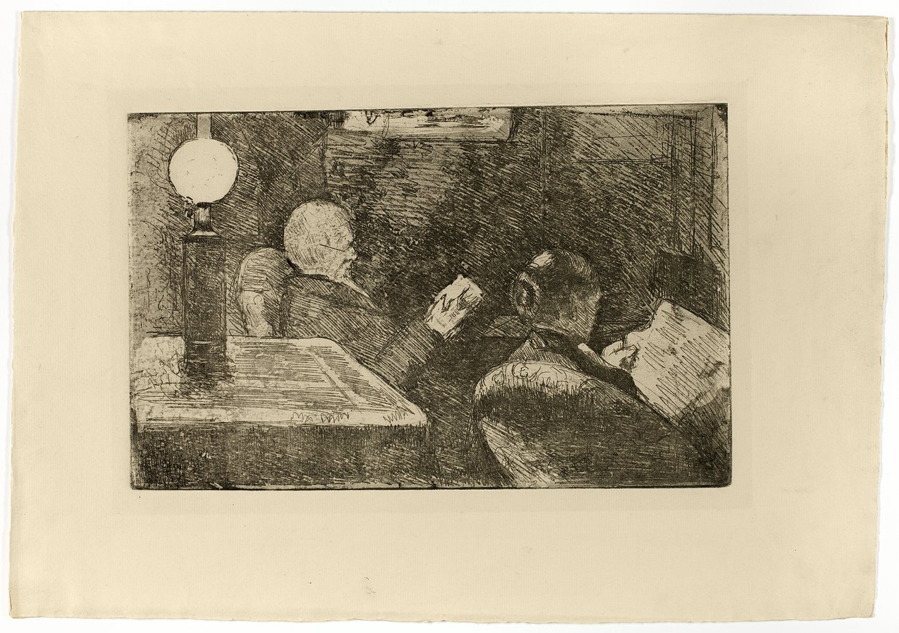 Pan a paní Cassattovi Readingovi od Mary Cassatt