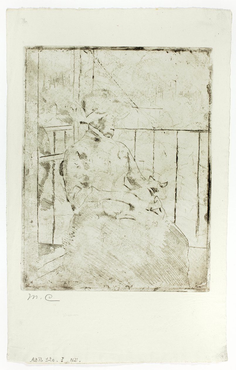 Na Balkonu od Mary Cassatt
