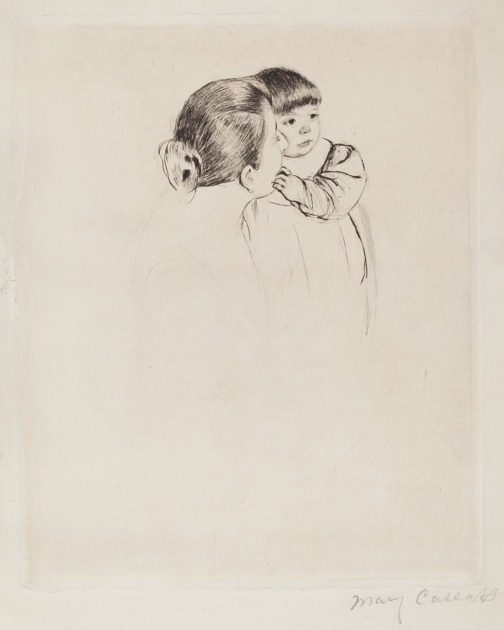 Rolnická matka a dítě, c. 1894. od Mary Cassatt