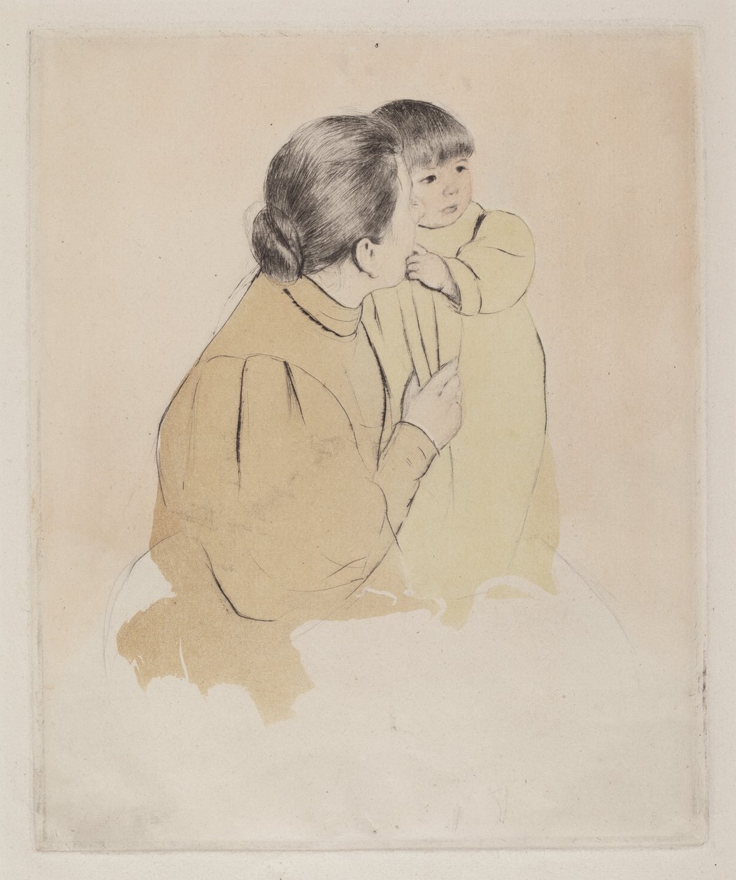 Rolnická matka a dítě, c. 1894. od Mary Cassatt