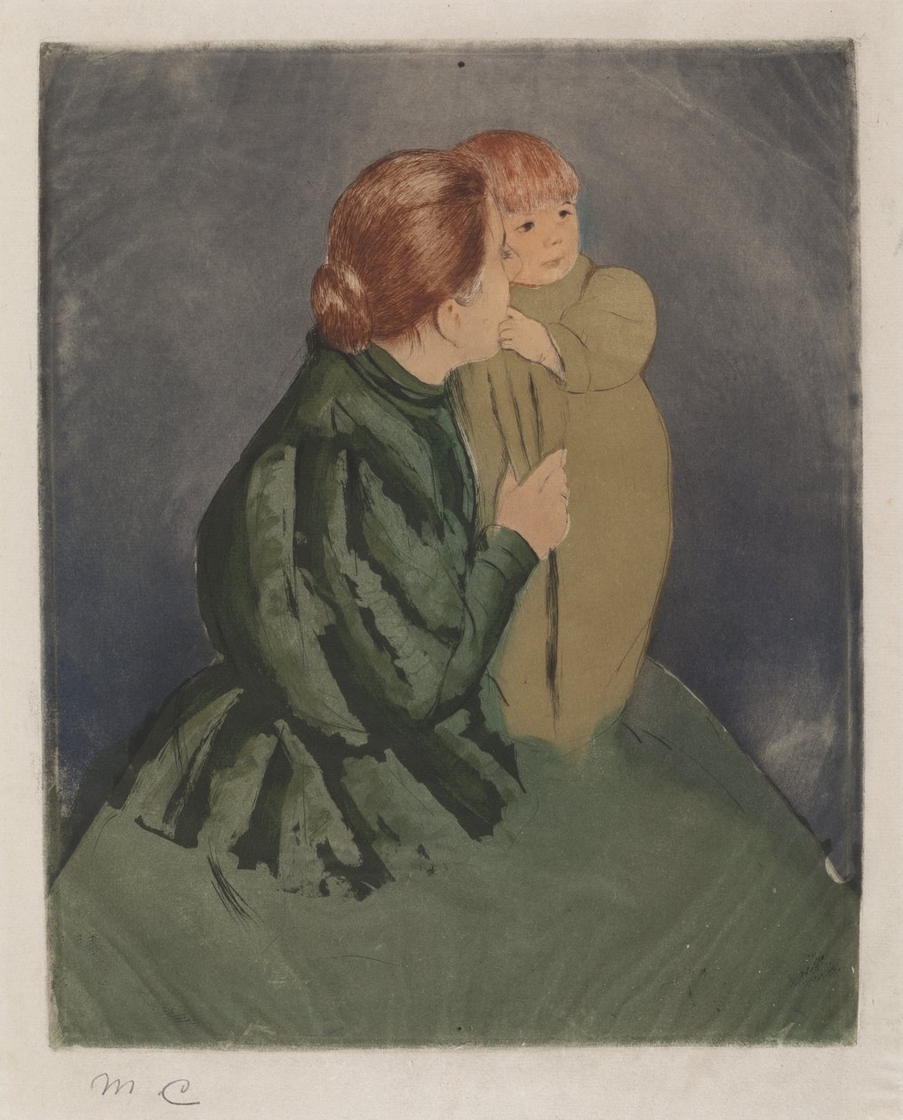 Rolnická matka a dítě, c. 1894. od Mary Cassatt