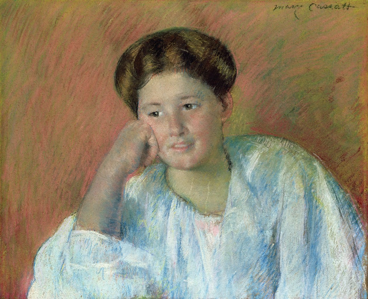 Portrét Louisine Elderové od Mary Cassatt