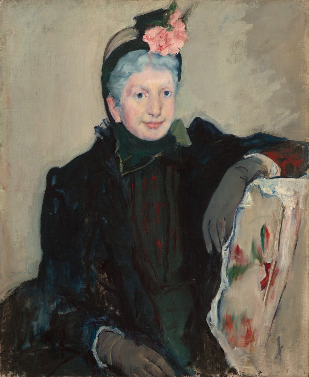 Portrét dámy od Mary Cassatt