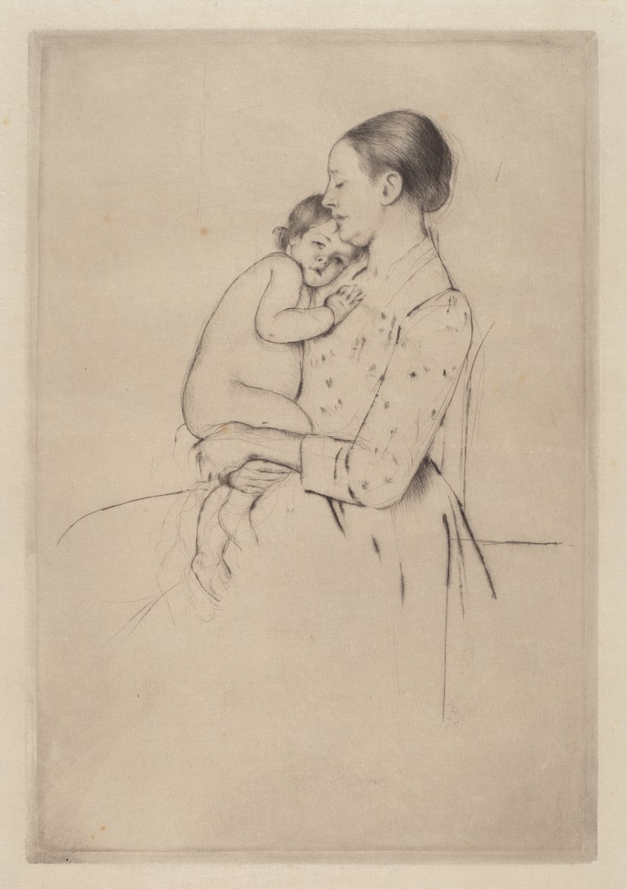 Ticho, kolem roku 1891 od Mary Cassatt