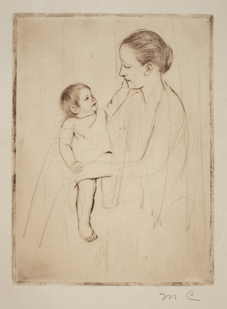 Pohlazení od Mary Cassatt