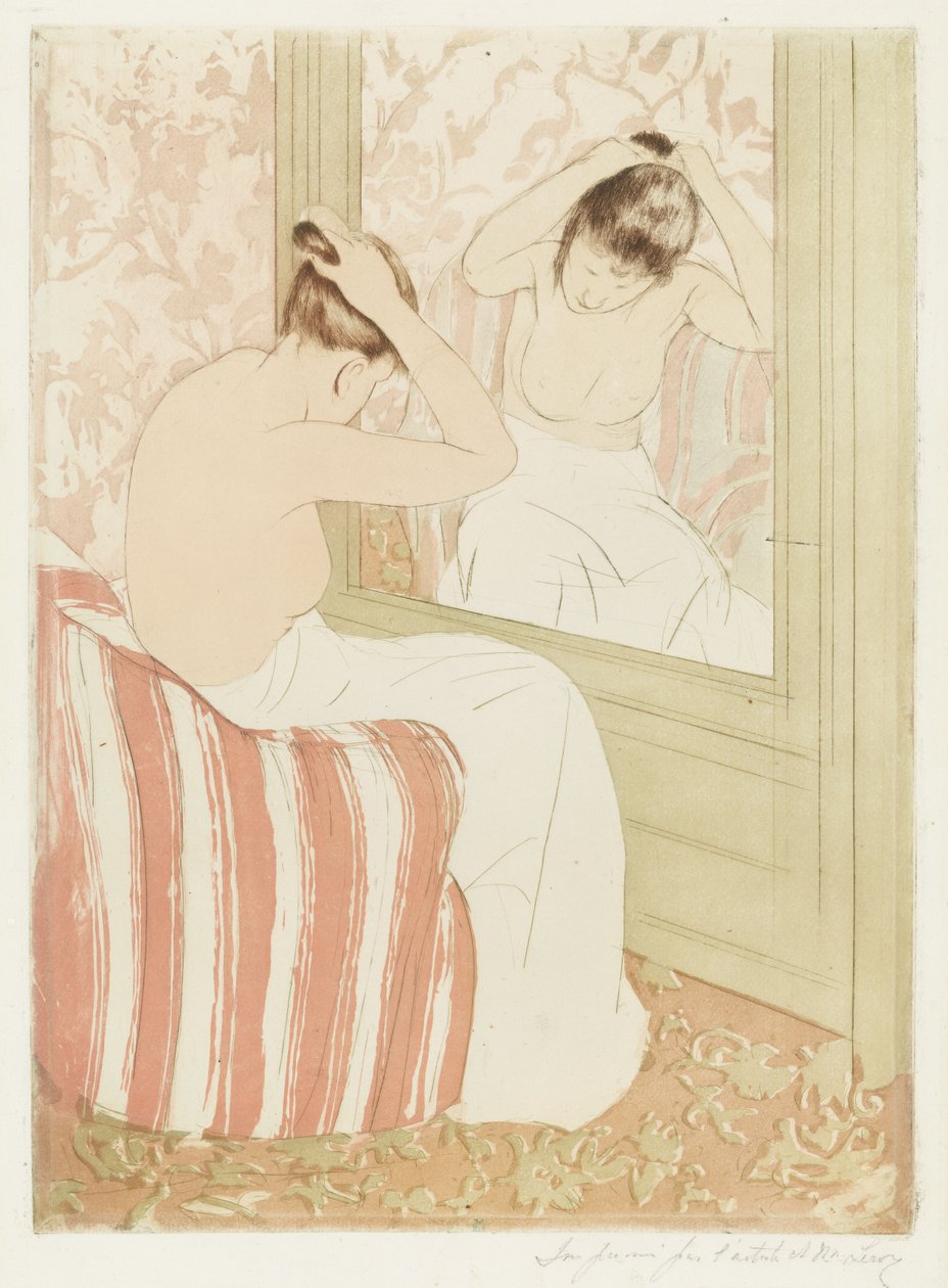 The Coiffure od Mary Cassatt