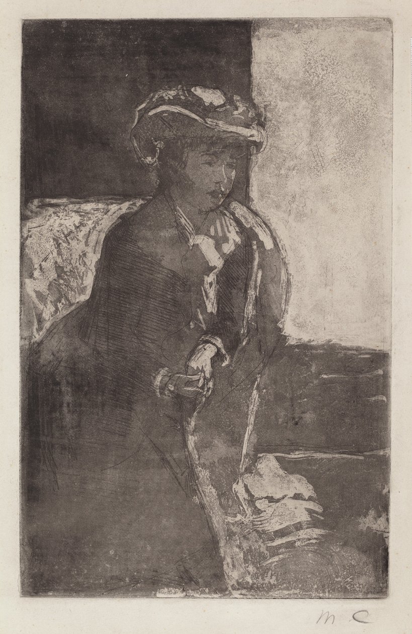 Roh pohovky č. 3, c. 1879. od Mary Cassatt
