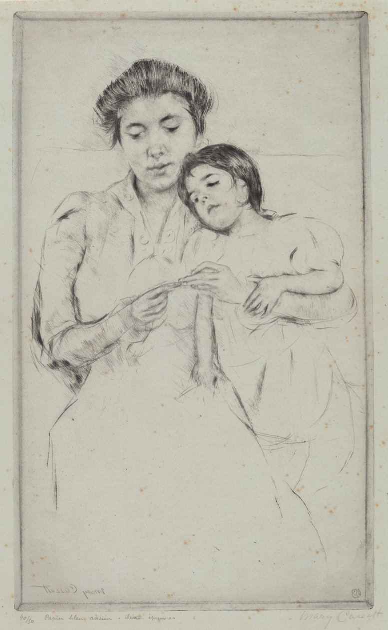 Lekce háčkování od Mary Cassatt