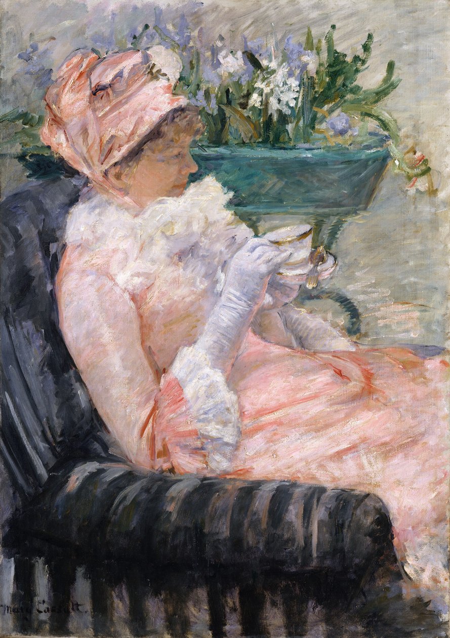 Šálek čaje, c.1880-1 od Mary Cassatt