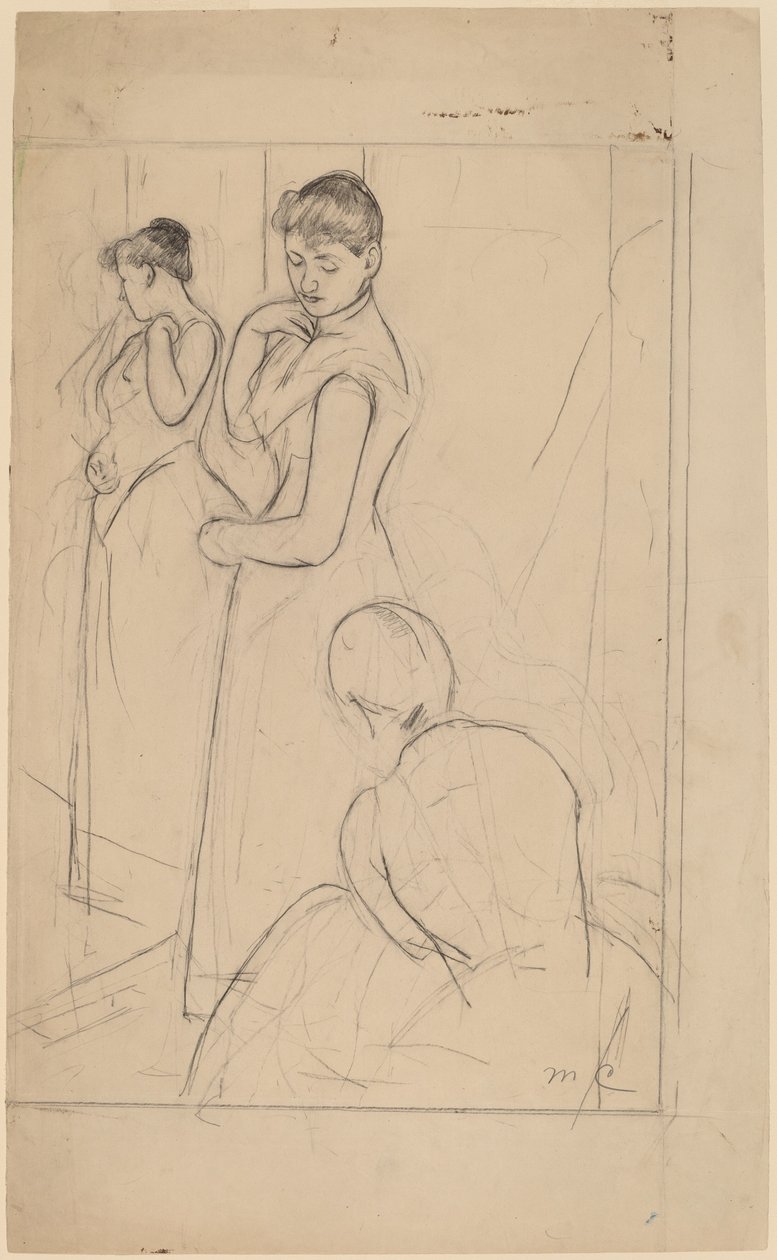 kování [recto] od Mary Cassatt