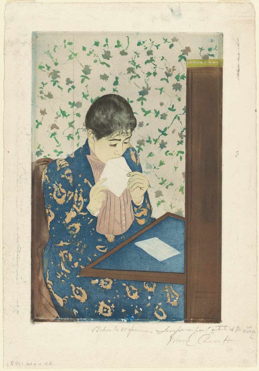 Dopis od Mary Cassatt