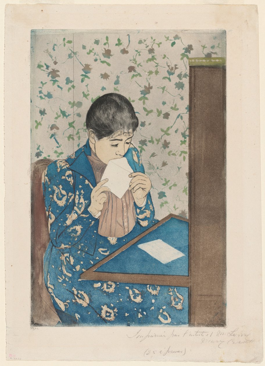 Dopis od Mary Cassatt