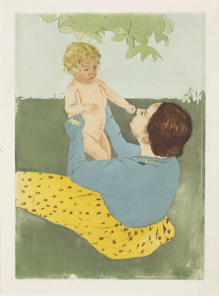 Pod kaštanem od Mary Cassatt
