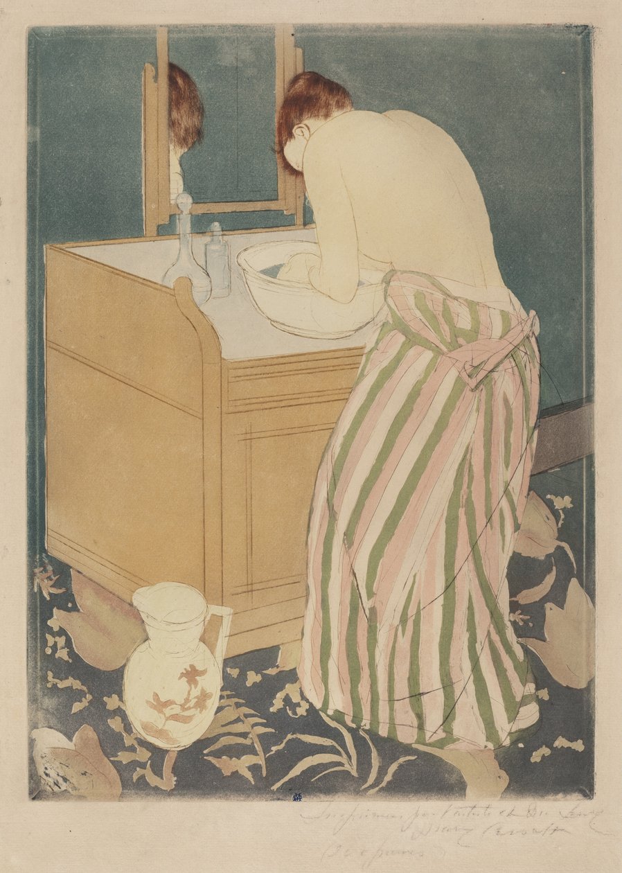 Koupání žen, 1890-1891. od Mary Cassatt