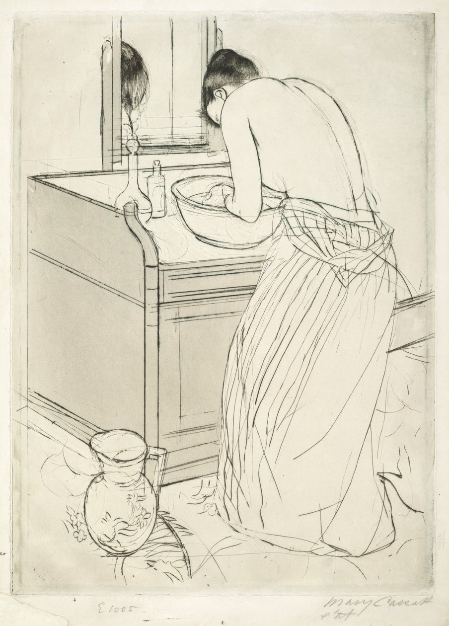 Koupání žen, 1890-1891. od Mary Cassatt