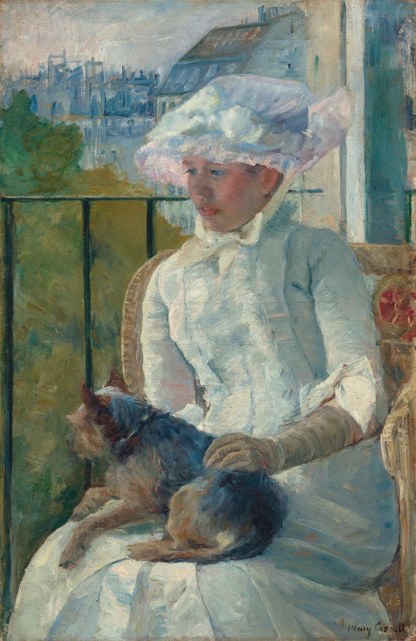 Mladá dívka u okna, c. 1883-1884. od Mary Cassatt