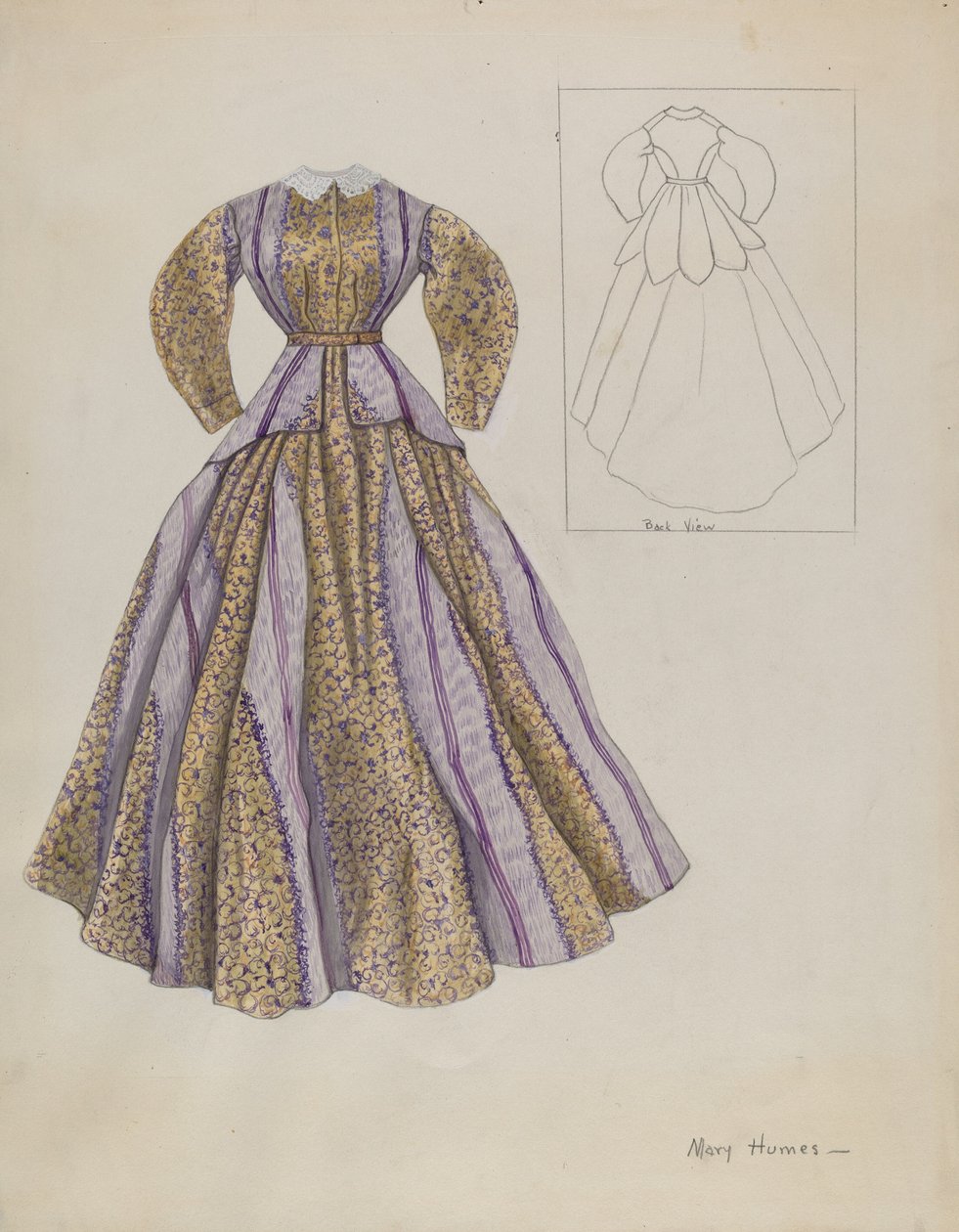 Kostým, c. 1937. od Mary E Humes