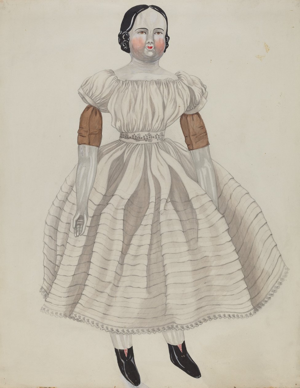 Doll - Ann Blairs, c. 1936. od Mary E Humes