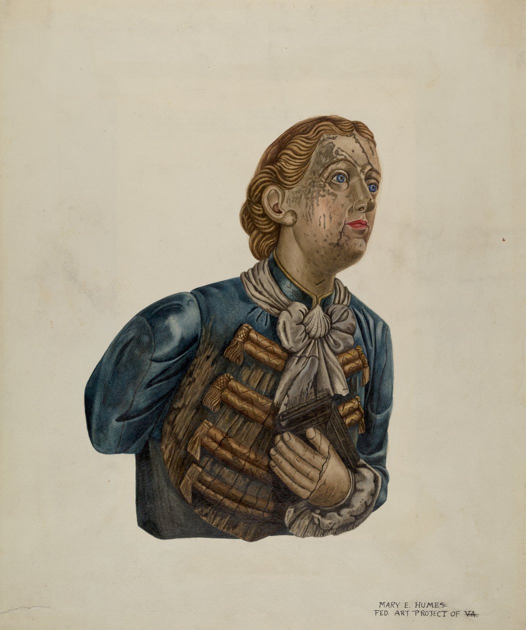 Figurka z Bark George, c. 1939. od Mary E Humes