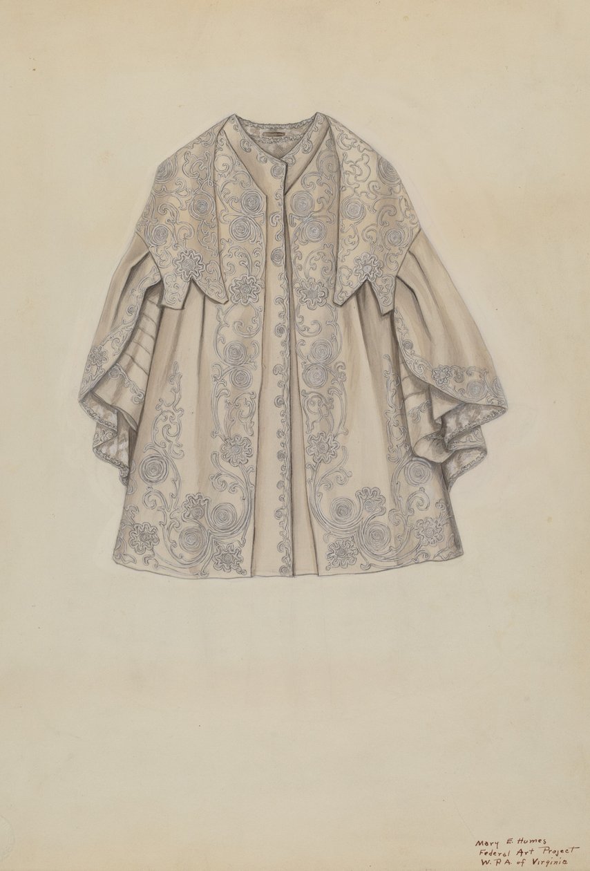 Operní plášť, c. 1938. od Mary E Humes