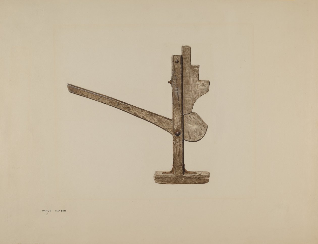 Wagon Jack, c. 1939. od Mary Hansen