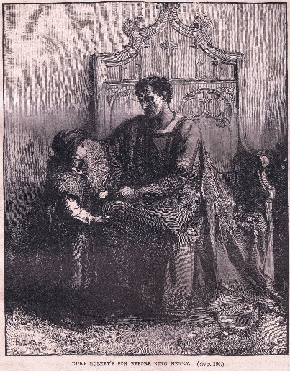Syn vévody Roberta před králem Jindřichem 1106 n. l. od Mary L. Gow
