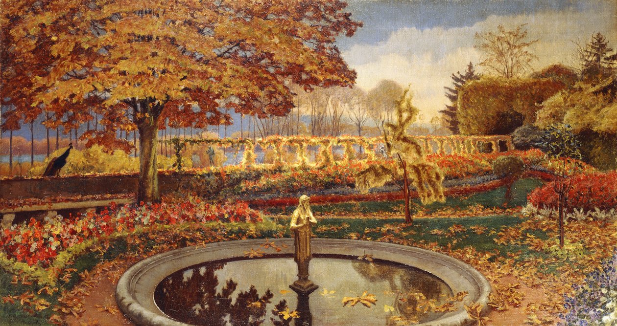 Zahrada v Giverny od Mary Louise MacMonnies