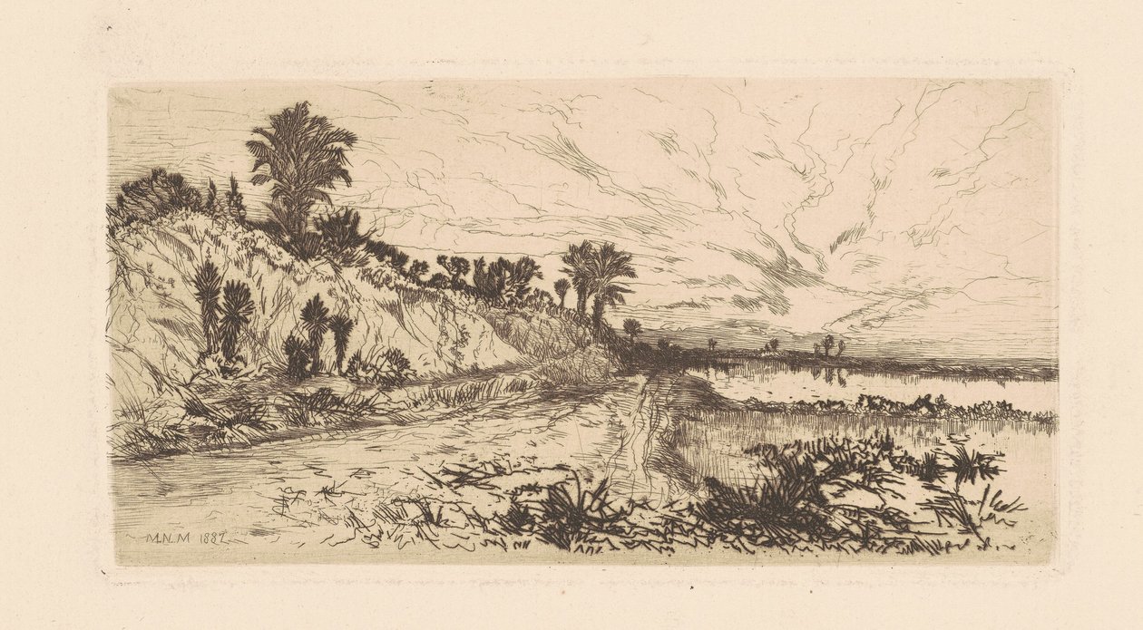 Point Isabel, Florida od Mary Nimmo Moran