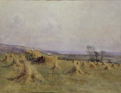 Sklizeň u moře, Norfolk od Mary S. Hagarty