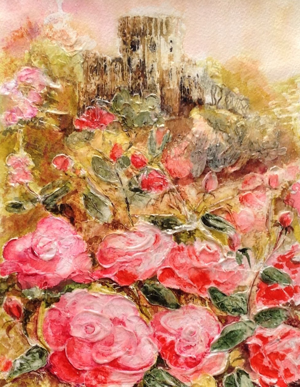 Růže ve Windsorských zahradách od Mary Smith