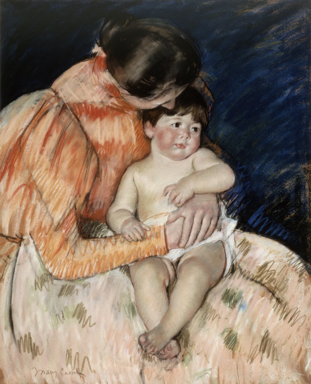 Matka a dítě od Mary Stevenson Cassatt