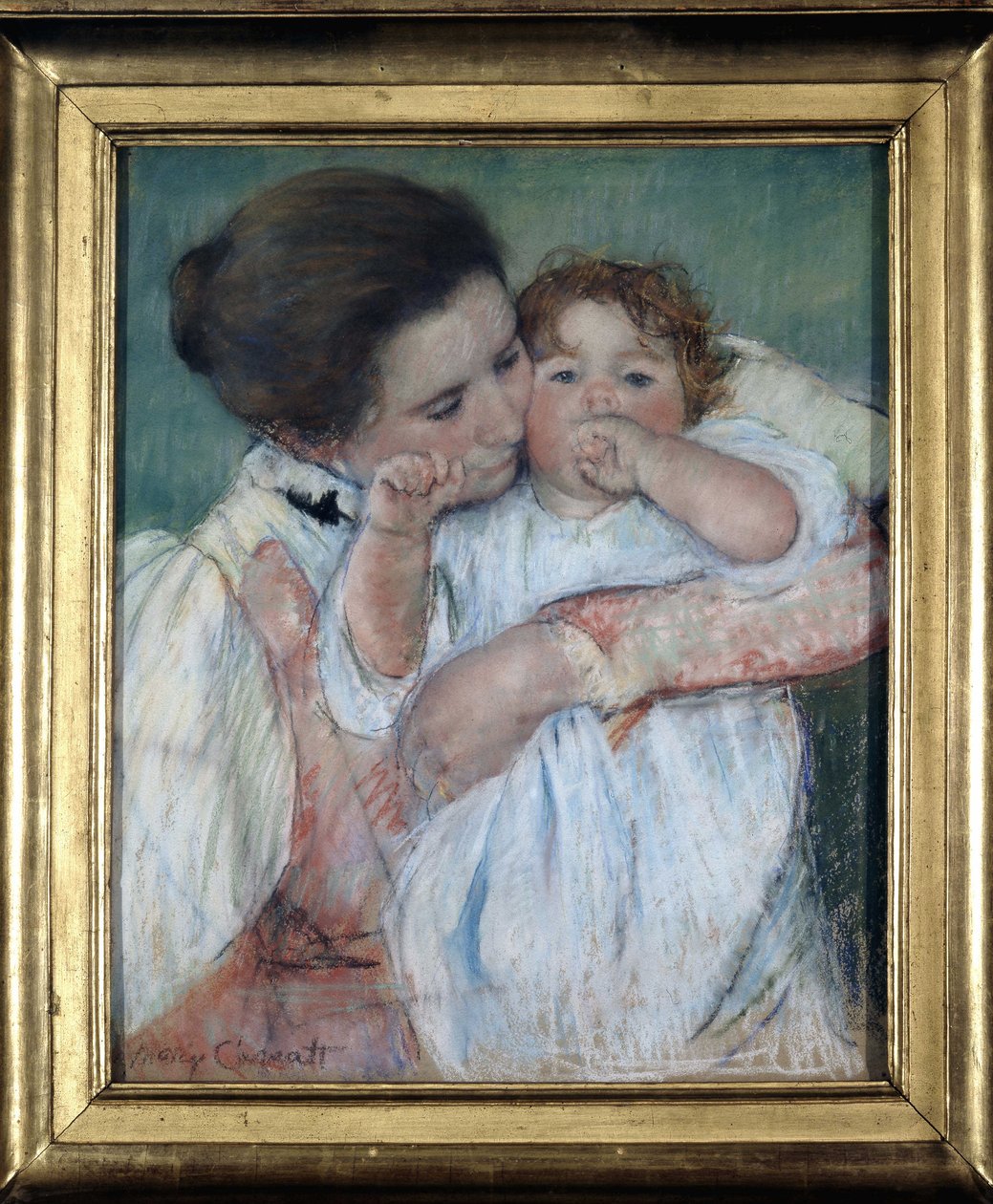 Matka a dítě - Mary Cassatt, Musee d