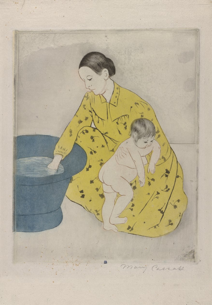 The Bath, 1890-91 od Mary Cassatt