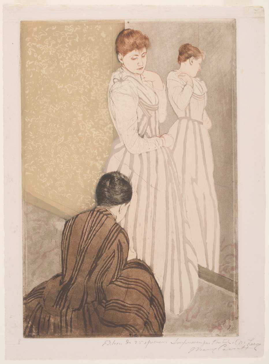 Fitting od Mary Stevenson Cassatt