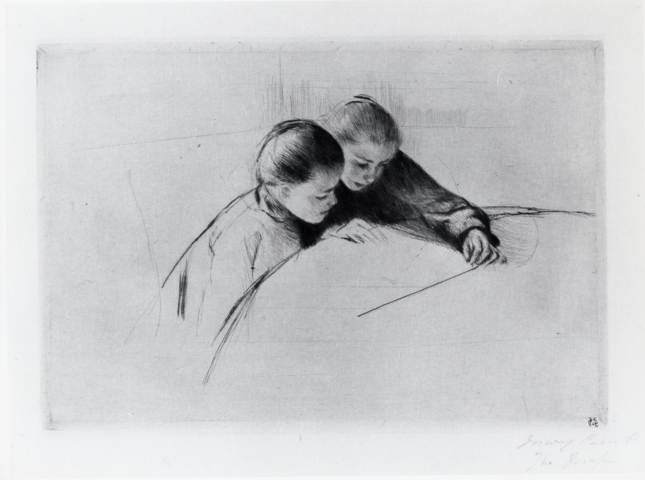 Mapa nebo lekce od Mary Stevenson Cassatt