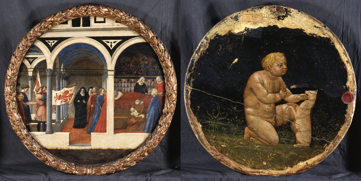"porodní zásobník" (porodní zásobník) od Masaccio