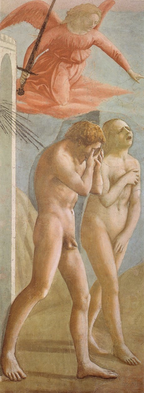 Vyhnání z rajské zahrady od Masaccio