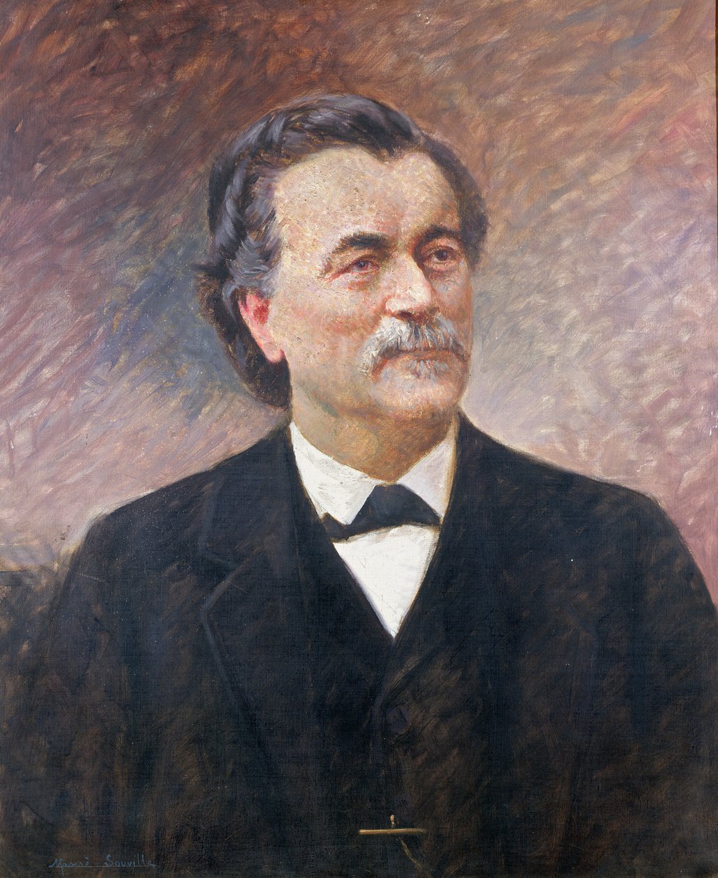 Portrét Paula Berta (1833-86) od Mascre Souville