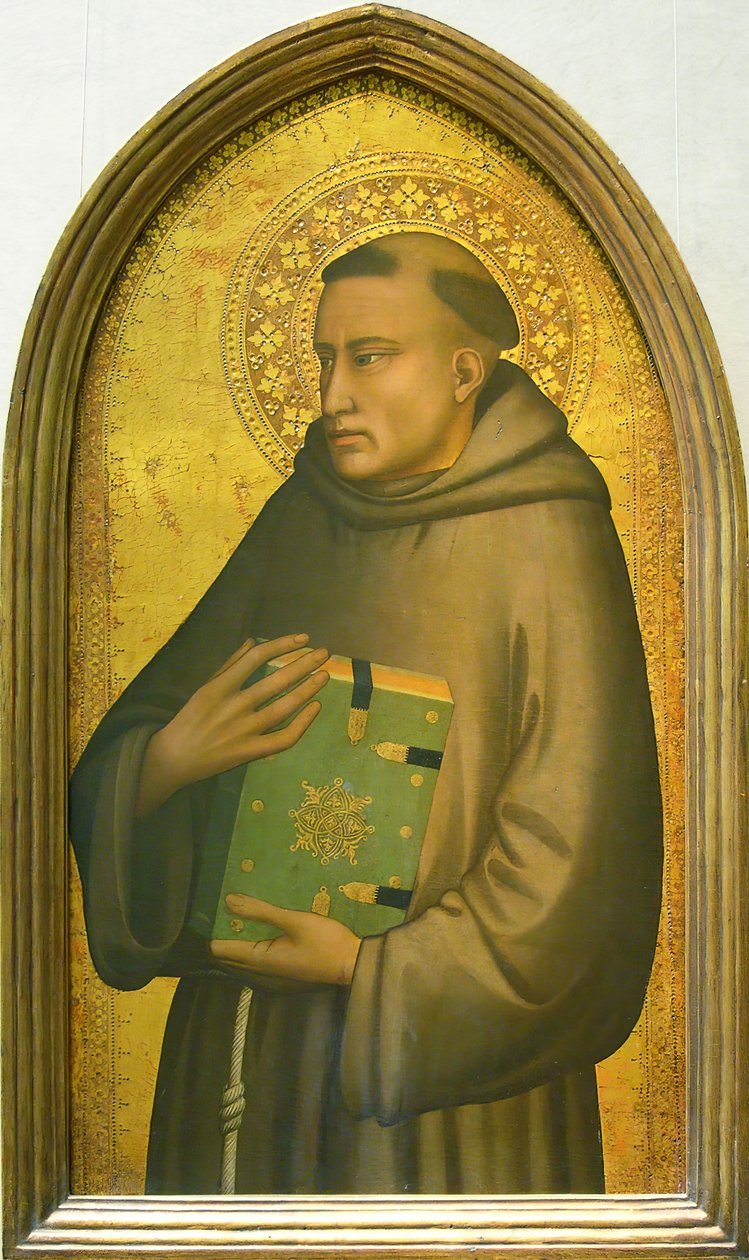 Svatý Antonín Paduánský, ca. 1340. od Maso di Banco