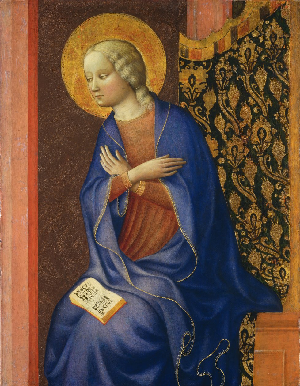 Panna Zvěstování od Tommaso Masolino da Panicale