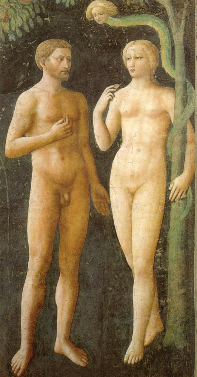 Adam a Eva od Masolino da Panicale