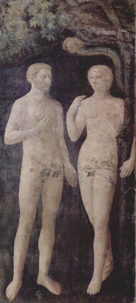 Adam a Eva od Masolino da Panicale