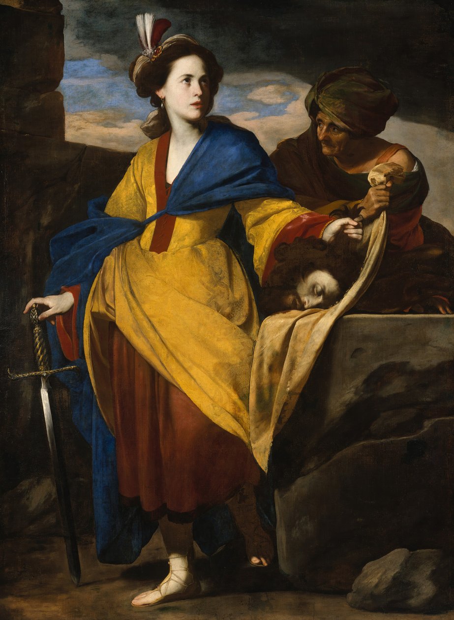 Judith s hlavou Holofernes, ca. 1640. od Massimo Stanzione