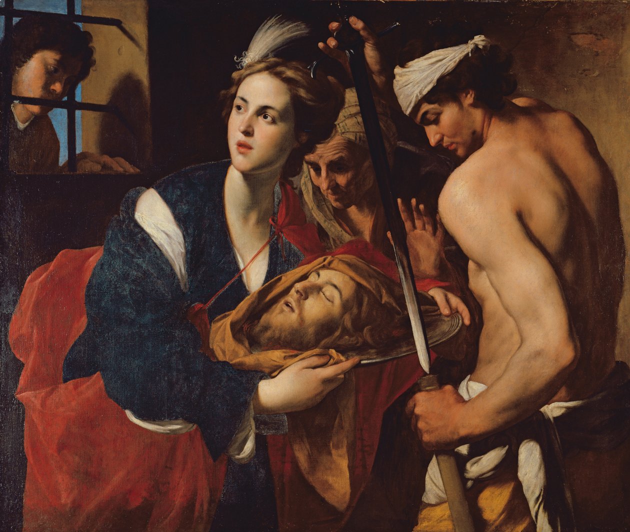 Salome s hlavou Jana Křtitele (olej na plátně) od Massimo Stanzioni