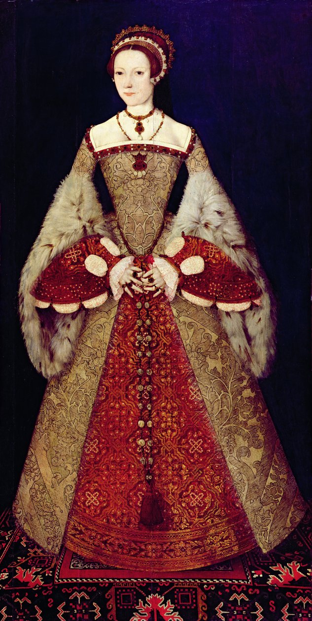 Portrét Catherine Parrové, kolem roku 1545 od Master John