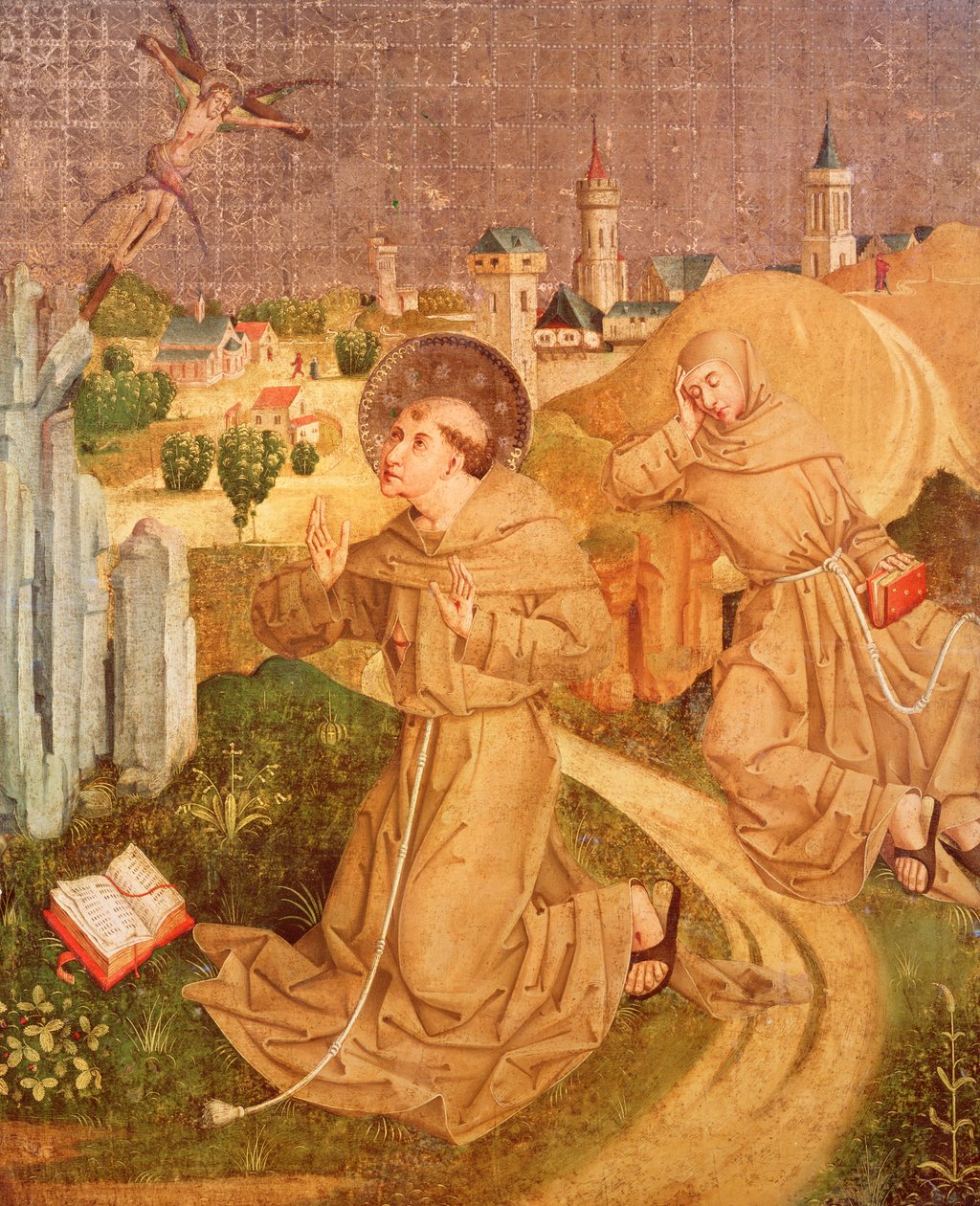 Svatý František přijímající stigmata, 1482 od Master Z. R.