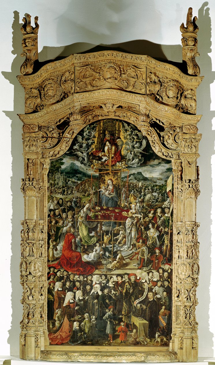 Skutečná hmotnost, skutečné váhy 1518 od Master of Amiens